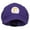 Purple, variant on Big Size Circle Mario Luigi Wario Waluigi Embroidered Cotton Newsboy Cap - Purple XL-2XL