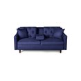 thumbnail image 3 of Sofa Cama Makora Lino Azul Tecnología Beehive Airflex Foam Modelo Silvestre, 3 of 9
