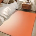 thumbnail image 5 of Rectangle Area Rug 4x6ft,Autumn Orange Watercolor Gradient Washable Carpet Non-Slip Runner Accent Rugs Indoor Floor Mat for Bedroom Living Room Decor,Modern Minimalist Style, 5 of 9