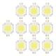 thumbnail image 1 of Cuentas De Lámpara LED, 10 Uds. Cuentas De Luz COB De Luz Blanca Pura 10W/6500K 12V/700mA Para Accesorios De Lámpara DIY, 1 of 7