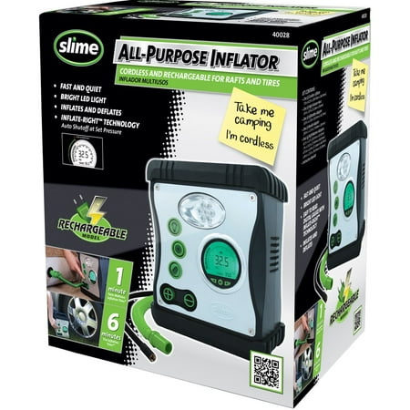 Rechargeable All-Purpose Cordless Digital Tire and Raft Inflator - (Best Cordless Air Inflator)
