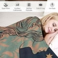 thumbnail image 3 of Qinduosi Leo Zodiac Flannel Fleece Throw Blanket Blankets for Adult and Kids Soft Fuzzy Plush Blanket Cozy Lightweight All Seasons for Travel Bed and Couch, 3 of 6