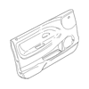 Genuine OE Volvo Door Trim Panel - 30869105
