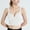 White, variant on XFLWAM Breathable Comfort Sports Bra for Women Support and Lift Push Up Bras Gym Yoga Wirefree Seamless Bra