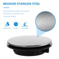 thumbnail image 3 of BESTYASH Sink Plug Closure Faucet Hole Covers Silver Sink Accessories Restaurant 3pcs, 3 of 7