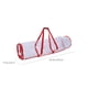 thumbnail image 2 of Bolsa cilíndrica XIAOLE para guardar rollos de papel de regalo navideño, 114 cm, con asas y cierre superior, transparente, ideal para debajo de la cama, organizador con forma de bola navideña., 2 of 6