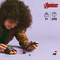 thumbnail image 4 of LEGO Marvel Iron Man Car & Black Panther vs. Red Hulk Building Toy - Marvel Superhero Toy for Kids, Boys and Girls, Ages 7+ - with 3 Minifigures - Gift Idea for Birthday - 76310, 4 of 6