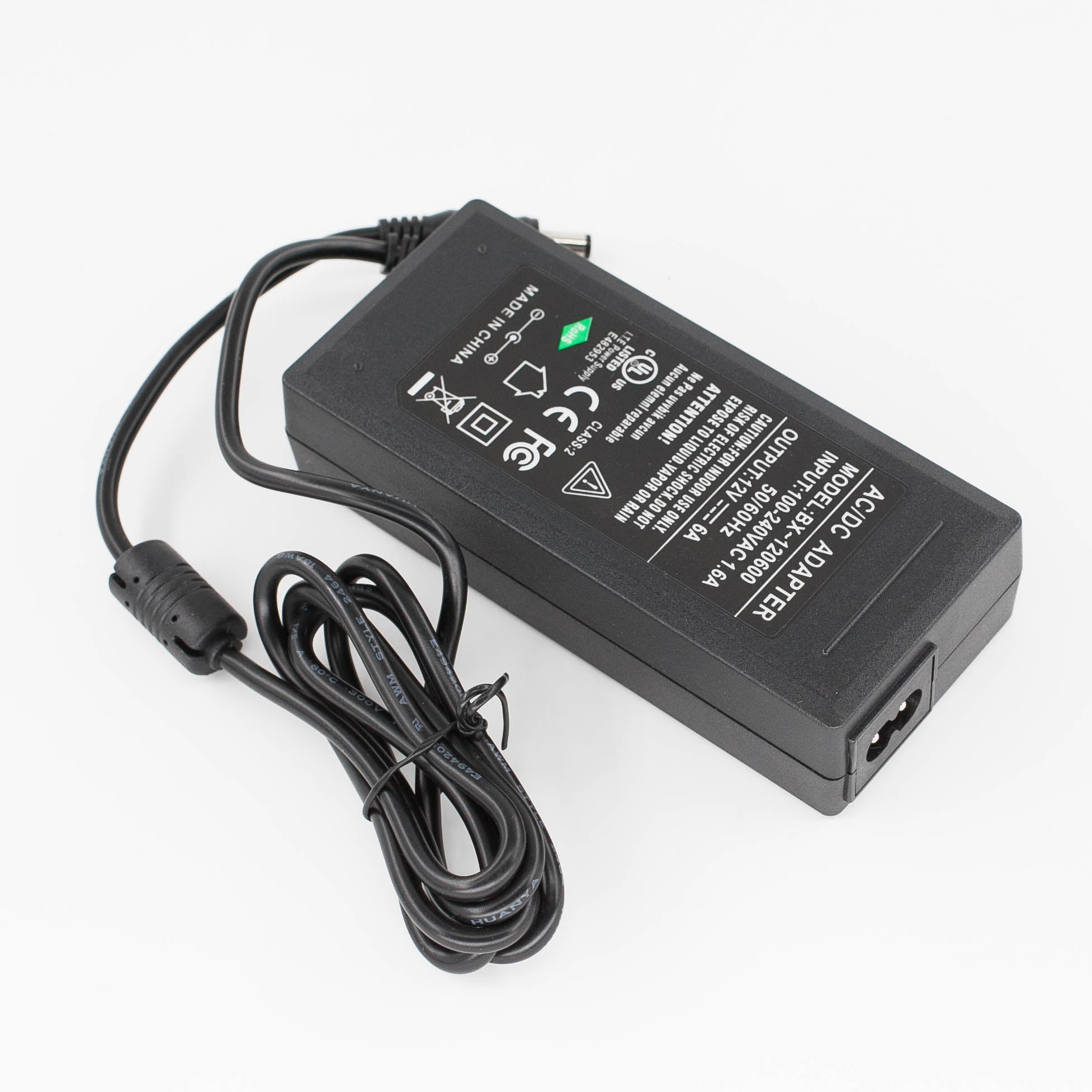 72 Watt 12V 6A 5,5*2,5mm AC/DC Netzteil Power supply Adapter ideal fuer LED J5F3 