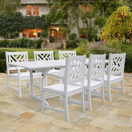 Vifah Bradley 7 Piece Dining Set