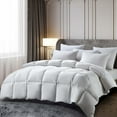 thumbnail image 4 of BeautyRest 233tc Cotton 25/75 Down/Feather Comforter - All Seasons-Size:F/Q, 4 of 5