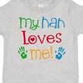 thumbnail image 4 of Inktastic My Nan Loves Me Boys or Girls Toddler T-Shirt, 4 of 5