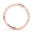 thumbnail image 5 of AoneJewelry Wedding Band In 10K Solid Rose, White & Yellow Gold, 5 of 6