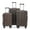 Brown, variant on Lorven 28" ABS Hardshell Large Travel Checked Luggage with Side Hooks and Combination Lock, Silver