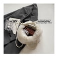 thumbnail image 4 of Women's New Versatile Crossbody Pleated Shoulder Bag Fluffy Commuter Bag, 4 of 9