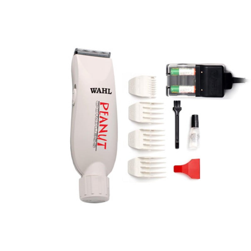 Wahl Peanut Trimmer #8685 White Smooth Ideal Barber Supply