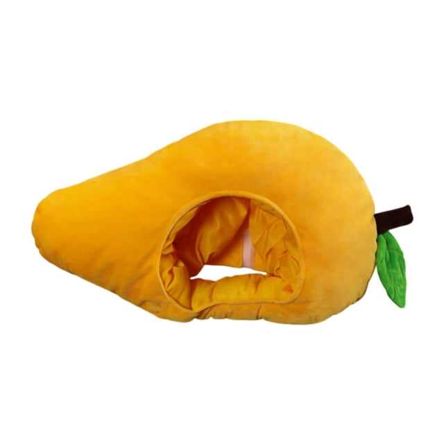 Gorro de peluche con forma de fruta y mango perfecl gorro decorativo Para mujer y niña