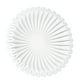 thumbnail image 2 of Uadme Bandeja Redonda Blanca De Resina, Plato De Resina Decorativo De Gran Capacidad con Forma De Pétalo Plisado, Regalo De Decoración del Hogar, 2 of 14