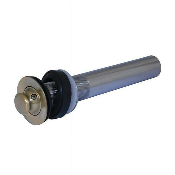 Brass, Sink Drain, Lift and Turn Sink Drain without Overflow EV3003