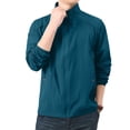 thumbnail image 3 of Windbreaker Jackets for Men Lightweight Waterproof Sun Protection Zip Up Jacket Thin Comfy Sport Coats with Pockets, 3 of 5