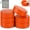 Orange, variant on Sport Foam Ice Hockey Pucks 3 in for Practicing and Classic Training with Mesh Bag Indoor Use Lightweight Hockey Supplies for Adult, Safe Official Regulation Size