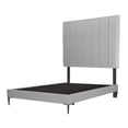 thumbnail image 3 of Base de Cama Slim Dicasa con Cabecera Individual Gris, 3 of 8
