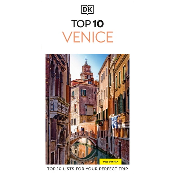 Pocket Travel Guide DK Top 10 Venice: Top 10 Lists for Your Perfect Trip, Plus an All-Weather Folded Map, (Paperback)
