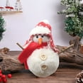 thumbnail image 6 of Bwiyojiz Christmas Decorations Home Decor Decoration Holiday Products Plush Snowman Supplies Hanging, Gifts for Women, Red, 6 of 6