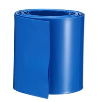 Heat Shrink Tubing Tube 56mm Battery Wrap for AAA Battery 2M Blue