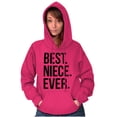 thumbnail image 5 of Best Niece Ever Cute Family Relative Hoodie Sweatshirt Women Brisco Brands X, 5 of 6