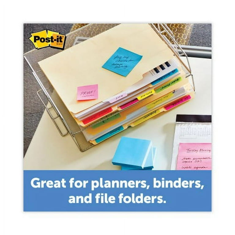 Solid Color Tabs, 1/5-Cut, Assorted Colors, 2 Solid Color Tabs, 1/5-Cut, Assorted Colors, 2