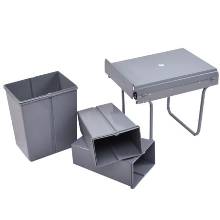 3 bin pull out garbage