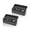 2pcs, variant on BOXIANG Car Compact Coin Holder 4 Compartment Holds Coins Organizer Universal Center Console Coin Case for Car Taxi SUV Truck