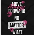 thumbnail image 2 of Move Always Forward Inspiring Words Women's Plus Size Graphic Tee Brisco Brands 2X, 2 of 3