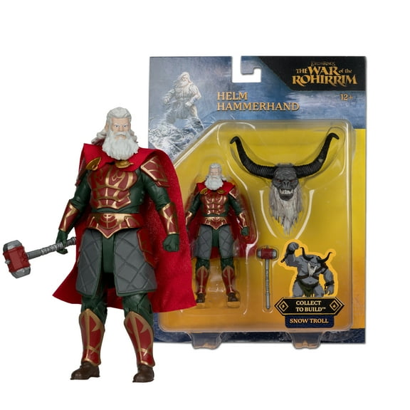 Helm Hammerhand (The Lord of the Rings: The War of the Rohirrim) 4" Build-A-Figure - McFarlane Toys