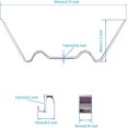 thumbnail image 3 of 100 clips de Vitrage en Acier Inoxydable d'Épaisseur pour Serre, 3 of 5