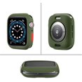 thumbnail image 5 of Thin Soft TPU Shockproof Bumper Case for iWatch Apple Watch Series SE 6/5/4 Olive Green 40mm, 5 of 5