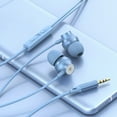 thumbnail image 1 of Edgergery Sports Earphones, In Ear, Subwoofer, Wired Headphone With Microphone For Both Men And Women, 1 of 5