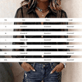 thumbnail image 4 of Gsakboxl Women's Tops, Tees & Blouses Women Fashion Faux Denim Patchwork Long Sleeve Blouse Elegant V Neck Sheer Mesh Lace Spliced Breathable Casual Spring Daily Shirts Light Blue XXL, 4 of 9