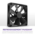 thumbnail image 5 of Refrigerador líquido para CPU AIO NZXT Kraken 360 - RL-KN360-B1 de 360 mm - Pantalla LCD cuadrada personalizable de 1,54" para imágenes, métricas de rendimiento y más - Bomba de alto rendimiento - 3 v, 5 of 5