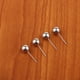 thumbnail image 4 of Pasadores de empuje BLESIY 6 mm cabeza de bola de metal, 100 piezas, 4 of 8