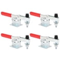 thumbnail image 3 of Toggle Clamp, Straight Shank Quick Clamp, Simple Operation 4Pcs For Welding Processing Vehicle Manufacturing, 3 of 8