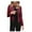 Wine, variant on Women Coats Winter Jacket Women Ladies Lapel Motor Jacket Coat Zip Biker Short Punk Cropped Tops