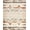 Beige Tan Ivory, Pattern 4, variant on ODIKA 4'x6' Boho Farmhouse Striped Distressed Geometric Borders Tassel Stripe Washable Area Rug None for Home Office, Under Desk, Non-Slip Chair-Friendly, Flatwoven