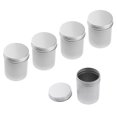 thumbnail image 4 of 10 Piezas De Aluminio Vacío Maceta Muestra De Estaño Bálsamo Labial Contenedor 80 Ml, 4 of 6