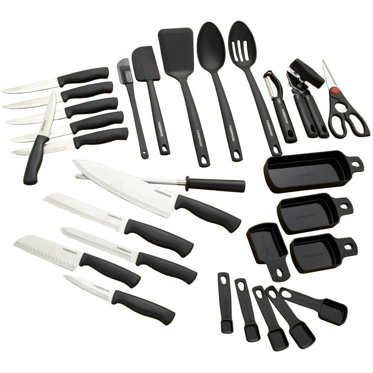 Knife Sets Kitchen  Carousel Cutlery - Knife Set Cutlery 30-piece Kitchen  Knives - Aliexpress