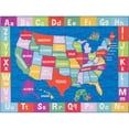thumbnail image 1 of Home Dynamix ECEM02 Area Rugs, 35"x51" Rectangle, Blue/Red, 1 of 4