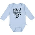 thumbnail image 3 of Inktastic Future Tennis Player Gift Boys or Girls Long Sleeve Baby Bodysuit, 3 of 5