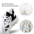 thumbnail image 7 of Black And White Piano Keyboard Walking Shoes for Men Woman Lightweight Tennis Fashion Elastic Sports Shoes Cushion Basketball Shoes, 7 of 7