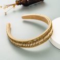 thumbnail image 1 of Bandeau Rembourré en Strass, Bandeau de Luxe Fait Main avec Perles Accessoires pour Cheveux, 1 of 8
