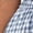 Blue White Plaid, variant on Womens Gingham Shirt Dress Short Sleeve Summer Casual Midi Dress Button Front Collared Drawstring Waist Flowy A Line Vacation Dress